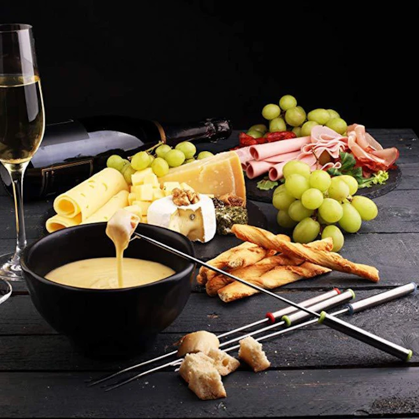 Conjunto de Garfo Para Fondue em Inox 6 Pçs CJGA-006 Hauskraft-ec73ec73-b788-41fd-9c7b-38d9971bac79