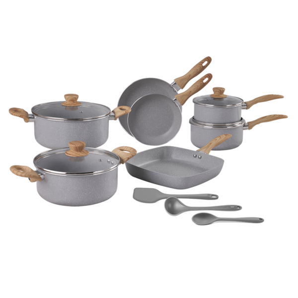 Conjunto de Panelas 10 Peças Esy Gris Com Indução 4890/105 Brinox-24ec1f32-7d51-46b6-b129-473a024de37d