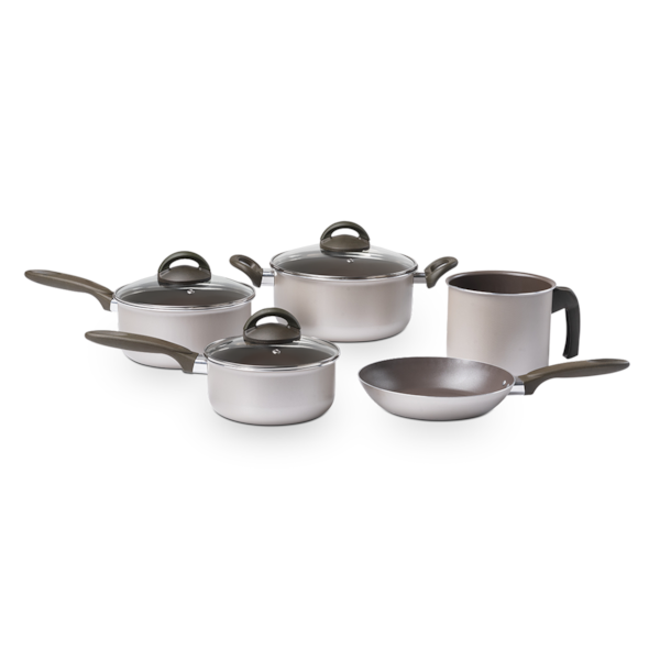 Conjunto de Panelas 5 Peças Nevada CHM 7260/202 Brinox-1c79cb13-9356-4380-a229-5c6b95f35c38