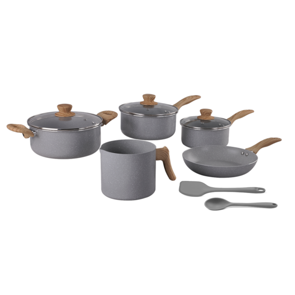 Conjunto de Panelas 7 Peças Easy Gris Com Indução 4890/103 Brinox-39e775f5-6547-4680-92b4-48fd09bb2dbe