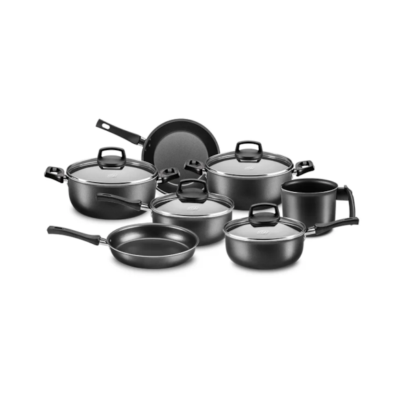 Conjunto De Panelas Antiaderente Cristal Safira Grafite Mta 7 Peças 5683 MTA-551c408e-0b79-4173-a8c8-07e3d78e59e0