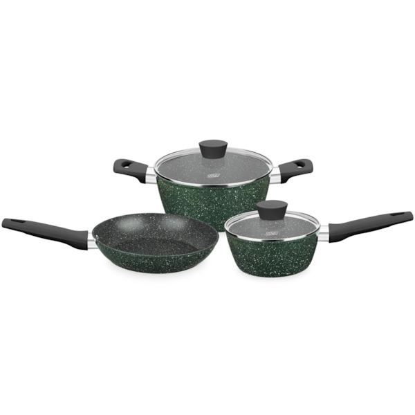 Conjunto de Panelas Carmela Garden 3pcs Verde 8482 MTA-8a2f841a-4c95-4a10-b28a-17b5c93dfe75