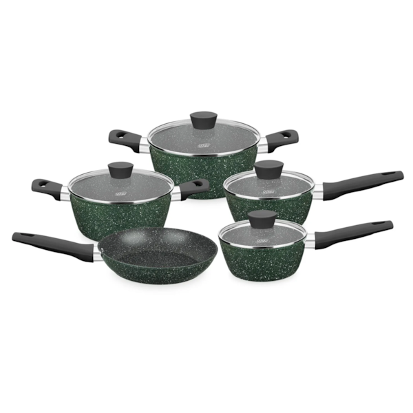 Conjunto de Panelas Carmela Garden 5 Peças Verde 8483 MTA-420f0067-09a1-410f-8233-a4b9c678e456