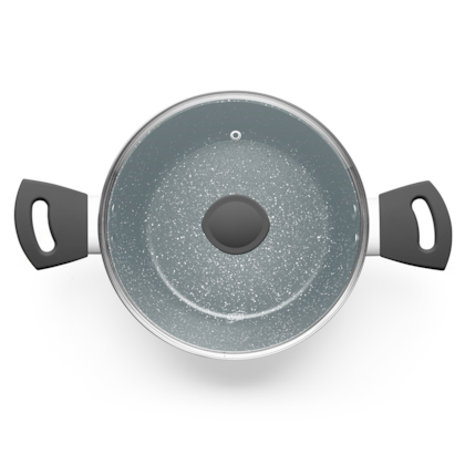 Conjunto de Panelas Carmela Silver Ceramic-Flon 3Pçs em Alumínio 8426 MTA-451ed414-17db-4dbc-b531-083760c6b1af