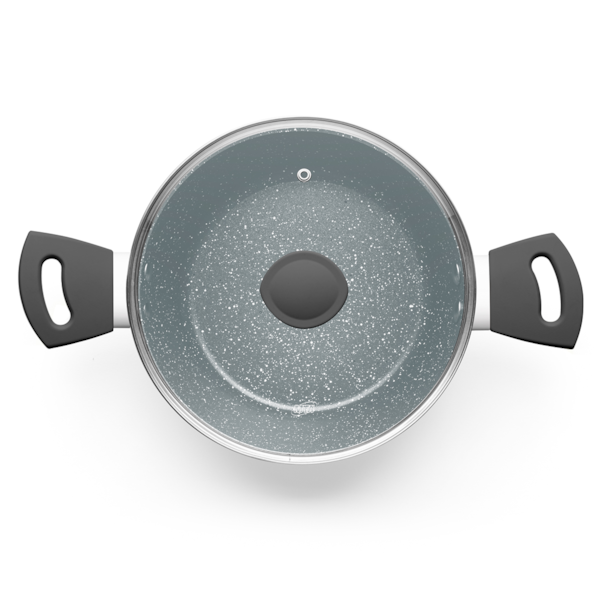 Conjunto de Panelas Carmela Silver Ceramic-Flon 3Pçs em Alumínio 8426 MTA-89bfa966-4f26-480d-9a26-80f18e966c4b