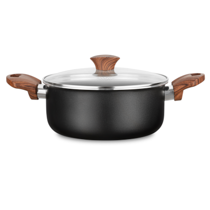 Conjunto de Panelas Ceramic-Flon TVT 5Pçs em Alumínio Black 2012 MTA-ae34d8ce-c320-48b1-9dd4-a13c4a919d77