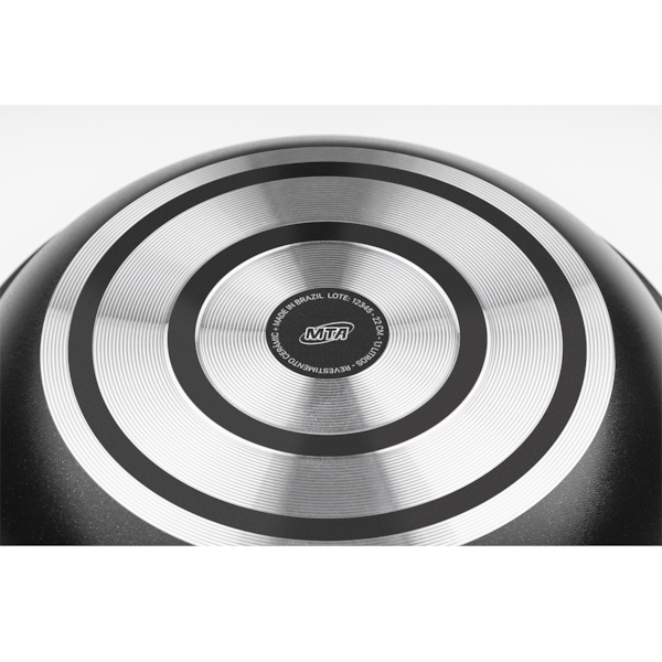 Conjunto de Panelas Ceramic-Flon TVT 5Pçs em Alumínio Black 2012 MTA-6ca7eb36-3fa9-4814-b55a-cd1be0bdad66