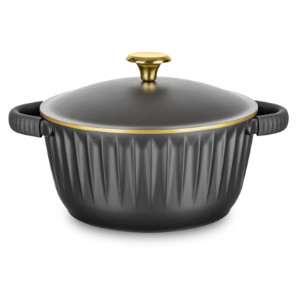 Conjunto de Panelas Concept Gold 4Pçs em Alumínio Injetado Preto C/Dourado 1212 MTA -6f93dae7-1aa4-4601-96c8-d9296063d734