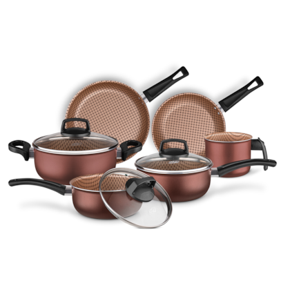 Conjunto de Panelas Flora TVT 6 Peças Chocolate 8715 MTA -0a1d94c2-eacb-446f-925a-b4107e5e1fe1