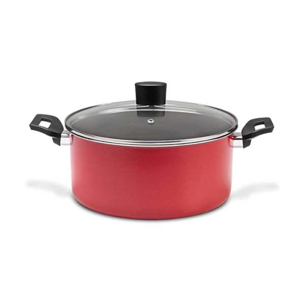 Conjunto de Panelas Garlic 7 Peças Vermelho 7001/101 Brinox -02ca4b71-932c-4db9-b871-6d013a93e82b