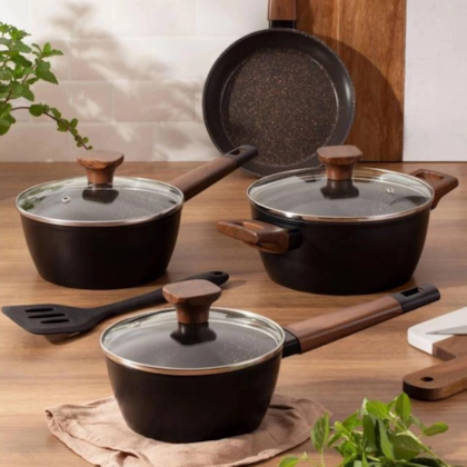 Conjunto de Panelas Studio Cook black 5 Peças Indução 9452 Mimo Style-ff4243cd-b997-4265-8a07-a2070223592e