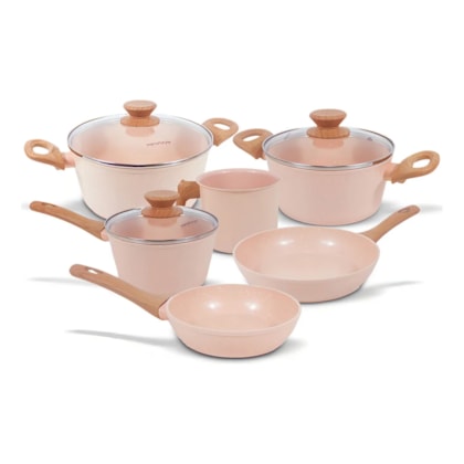 Conjunto de Panelas Style Cook Quartzo 6 Pçs 10818 Mimo Style-c23c504e-00f8-4f6b-a83e-5a12d630ef5a