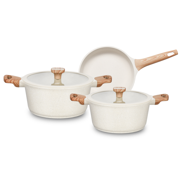 Conjunto de Panelas Titanium 3Pçs em Alumínio e Indução Vanilla 8448 MTA-b0e81b53-0380-4736-88f5-cb994e747872