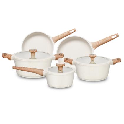 Conjunto de Panelas Titanium 5Pçs em Alumínio e Indução Vanilla 8449 MTA-b953ed34-51ab-406a-a8f8-03478fd259d9