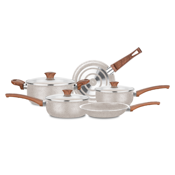 Conjunto de Panelas Vanilla 5 Peças Madeira Ceramic 2018 MTA-9a0f8b73-eb59-43e4-9ea2-212135fb6c5c