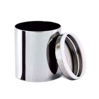 Conjunto de Potes Porta-Mantimento Suprema Inox 5 peças 2100/101 Brinox-4abcdbc4-fb14-4617-a4f4-e7d6b867d94e