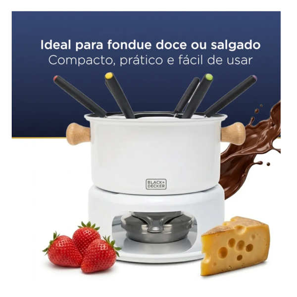 Conjunto Fondue Branco 10PÇS BXUTHCAFS003 Black and Decker-07d215f6-63fc-4ae0-8dd6-793d32320a50