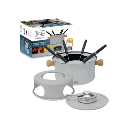 Conjunto Fondue Cinza 10PÇS BXUTHCAFS001Black and Decker-4c6c0362-22c0-4424-9ada-26417fb75c33