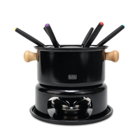 Conjunto Fondue Preto 10PÇS BXUTHCAFS002 Black and Decker