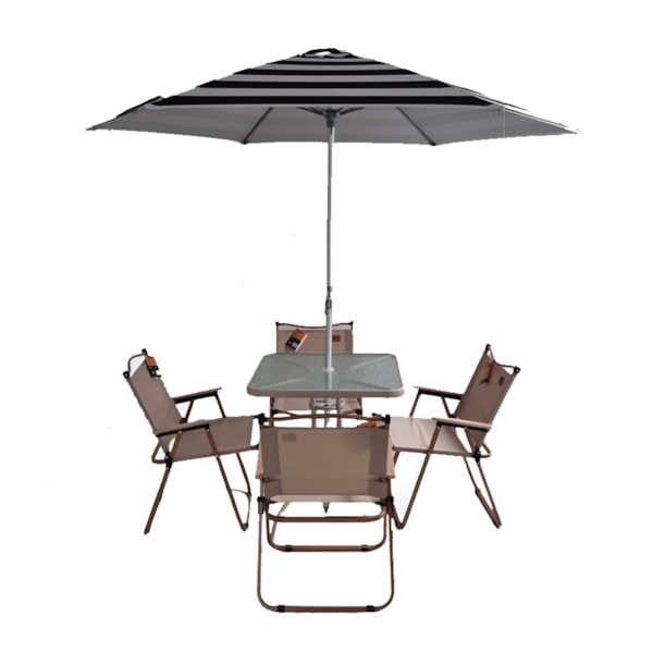 Conjunto Jardim BG Mesa/Cadeira/Guarda sol Milagres Belfix-da623d50-8268-4026-aece-44e640d935b3