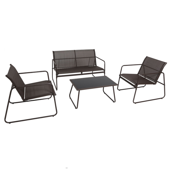 Conjunto Jardim Com Mesa e Cadeira Weekend Marrom 83512 Bel-4c7b6bd2-d2d7-4c4f-b748-cdfcba26b590