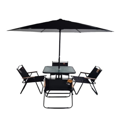 Conjunto Jardim PR Mesa/Cadeira/Guarda sol Milagres Belfix-935fc6d2-1707-440b-9f68-5ae23bdbf1b1