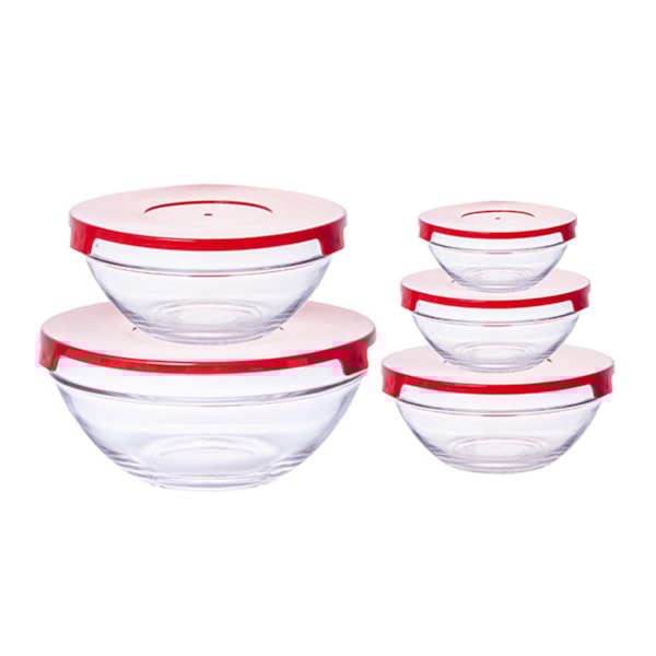 Conjunto Jogos de 5 Potes de Vidro JGPO-007 Hauskraft-fe4c215e-9cd5-4c90-90ca-b940061bd19d