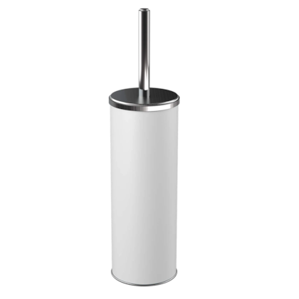 Conjunto lixeira 4,6L Escova Sanitária Tampa em Inox Branco 99419/2007 Coza-ceb3d125-3222-4c04-a30b-c976710844e7