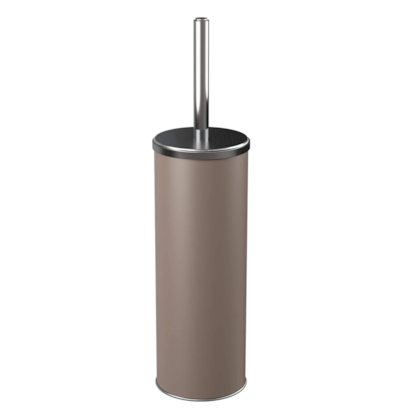 Conjunto lixeira 4,6L Escova Sanitária Tampa em Inox Warm Gray 99419/2126 Coza-df16b53d-c137-436c-8524-faa37ae337da