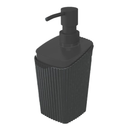 Conjunto New Square Slim para Banho 4pçs Preto 99010/2008 Coza-cf9764d6-7129-4d82-8eb7-4cb05f9e3b69