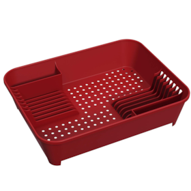 Conjunto Organizador Basic Single Para Cozinha 4pçs Vermelho Bold 99256/4465 Coza