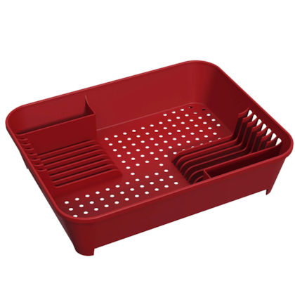 Conjunto Organizador Basic Single Para Cozinha 4pçs Vermelho Bold 99256/4465 Coza