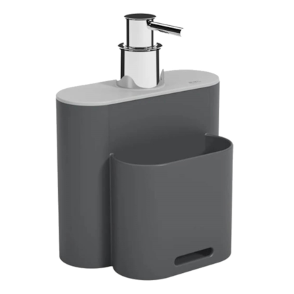 Conjunto Organizador Flat Para Cozinha 3pçs Cinza Frio e Cinza Grafite 99347/2832 Coza-e52af9a7-81c5-4804-95f3-a1c9cf2ae78d