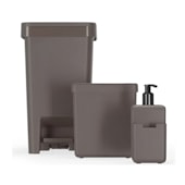 Conjunto Organizador Single Para Cozinha 3pçs Warm Gray 99394/4126 Coza