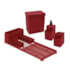 Conjunto Organizador Single Para Cozinha 4pçs Vermelho Bold 99311/1465 Coza