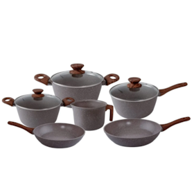 Conjunto Panelas Cook Style Indução Grafito 6 Peças 10819 Mimo Style