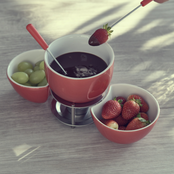Conjunto Para Fondue Cerâmica 11 Peças Vermelho 1256/103 Brinox-b28ac2d3-2e56-423c-afe8-a43e72188dd1