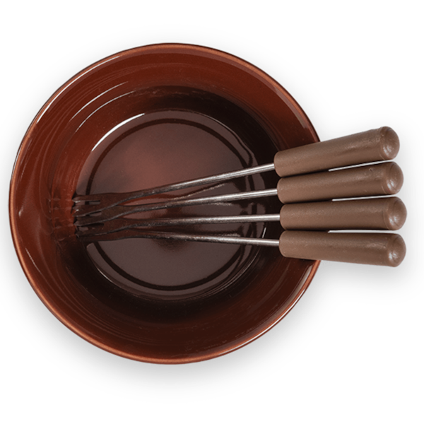 Conjunto Para Fondue Com Bowl em Cerâmica Choco 7pçs 1256/115 Brinox-4aa4734a-2cbe-4329-a9af-6c0d88965221