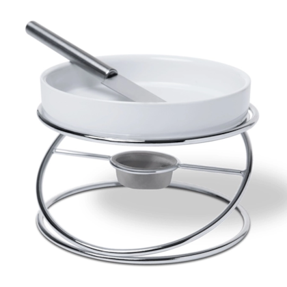 Conjunto para Queijo Brie com Chapa de Alumínio Réchaud 4pçs 1256/102 Brinox -be0c77b7-1867-4da7-b020-e2af40c3b635