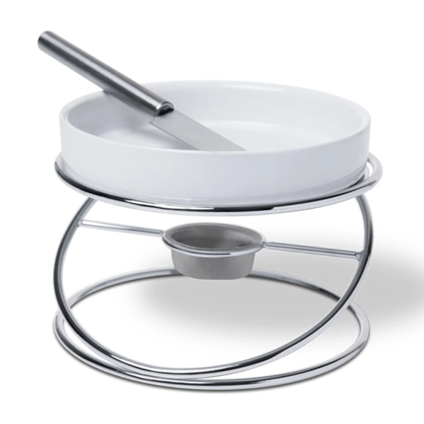 Conjunto para Queijo Brie com Chapa de Alumínio Réchaud 4pçs 1256/102 Brinox -6c6705a2-329b-4951-9bd0-8c8d4474236f