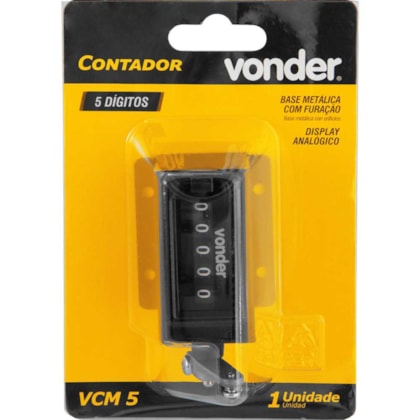 Contador de Batida 5 Dígitos Sentido Horário VCM 5 3868500000 Vonder-434a11c4-9508-4759-89b5-82fab613021c
