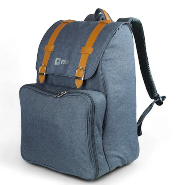 Cooler Mochila Picnic Park Kit 24cm x 32cm x 43cm em RPET 300D Nautika-9a191024-c6a9-49ed-8731-8cbb13c30b66