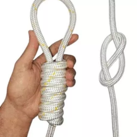 Corda NR18 Trava Queda 50m Tipo Bombeiro 12mm 22050 Pampa