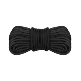 Corda Paracord 10m preta Guepardo 046050-PR Nautika