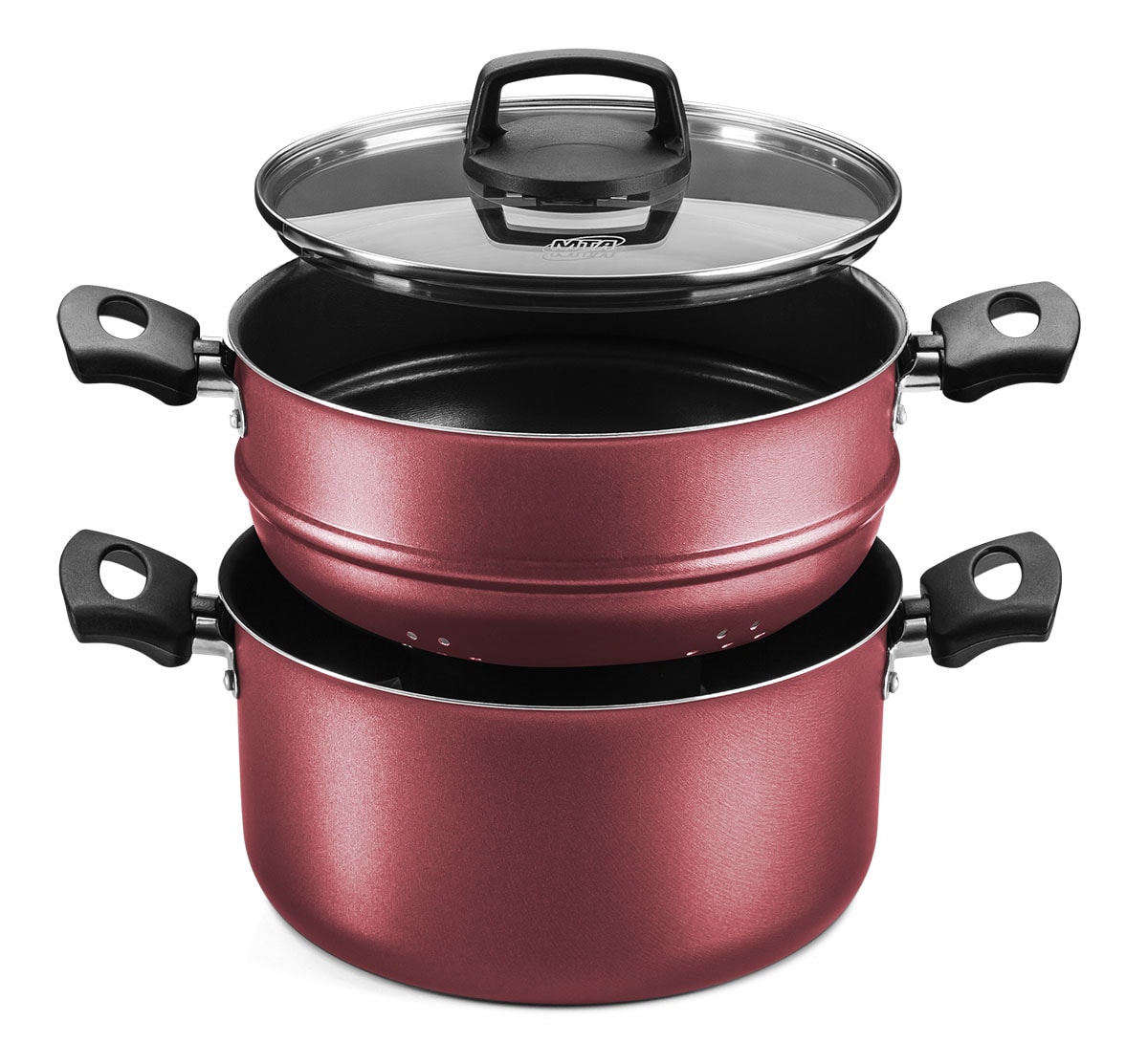 Cozivapor Panela Cereja TVT 3 em 1 20cm 3,2L 8962 MTA | Ultra Maquinas