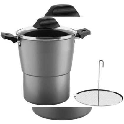 Cuscuzeira 2L Especiarias Grafite 7100/356 Brinox