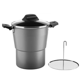 Cuscuzeira 2L Especiarias Grafite 7100/356 Brinox