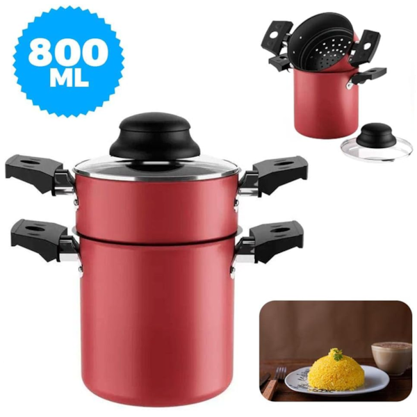 Cuscuzeira Especiarias Cereja 800ml 7102/360 Brinox-74552fa6-093b-4820-9f60-294483675ae4