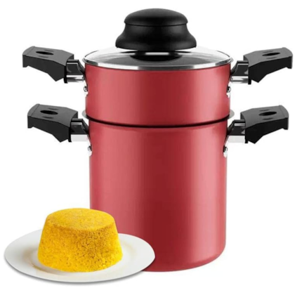 Cuscuzeira Especiarias Cereja 800ml 7102/360 Brinox