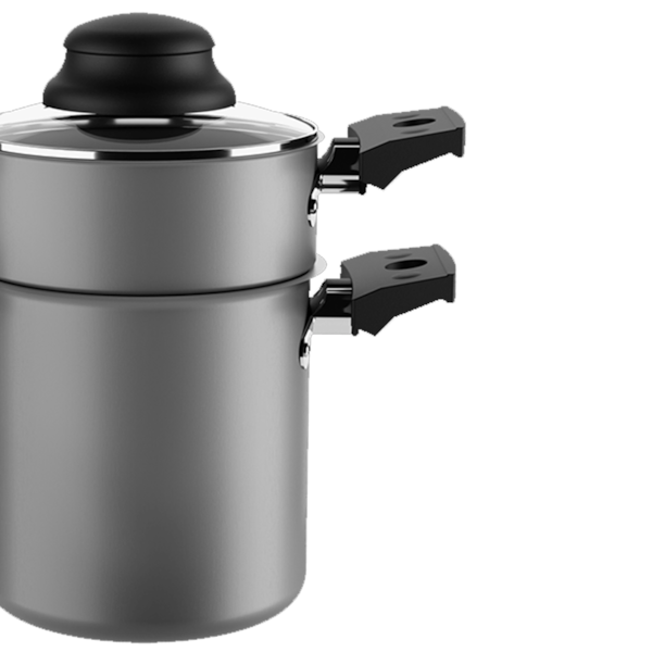 Cuscuzeira Especiarias Grafite 800ml 7100/360 Brinox-4875d91b-2cb3-4304-be2e-4c78381c1c48